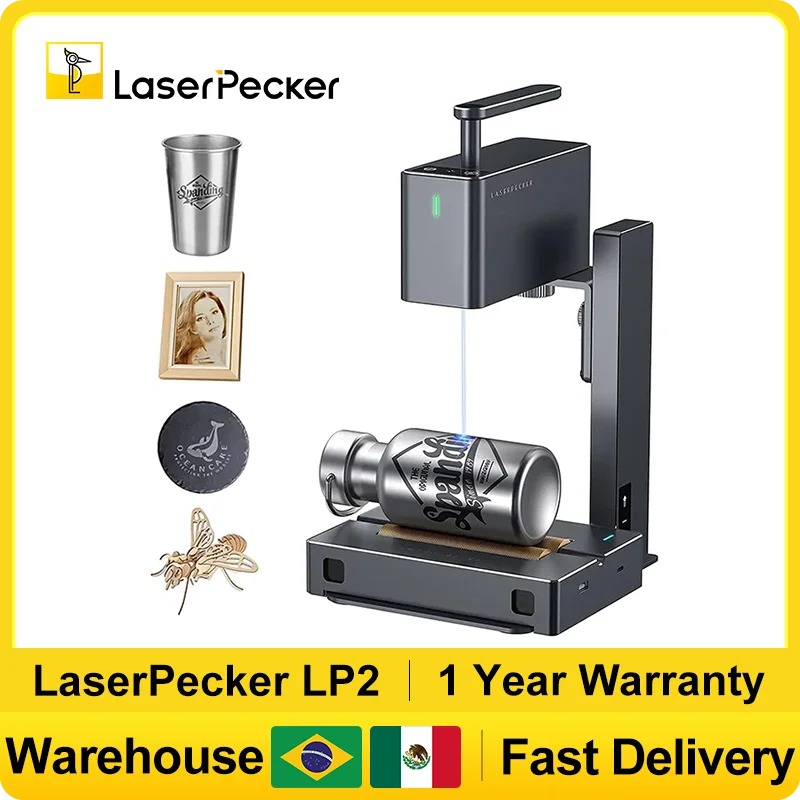 Industrial Laser Technology - LASERPECKER Handheld Laser Engraver Portable Powerful