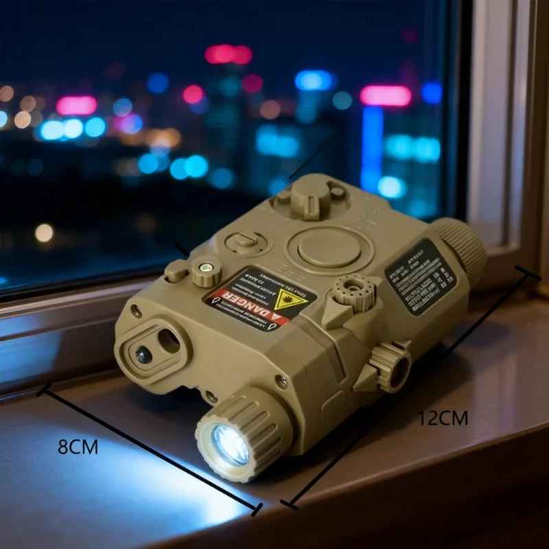 Industrial Laser Gun - NEW PEQ15 Laser Box Flashlight Multi-Functional: