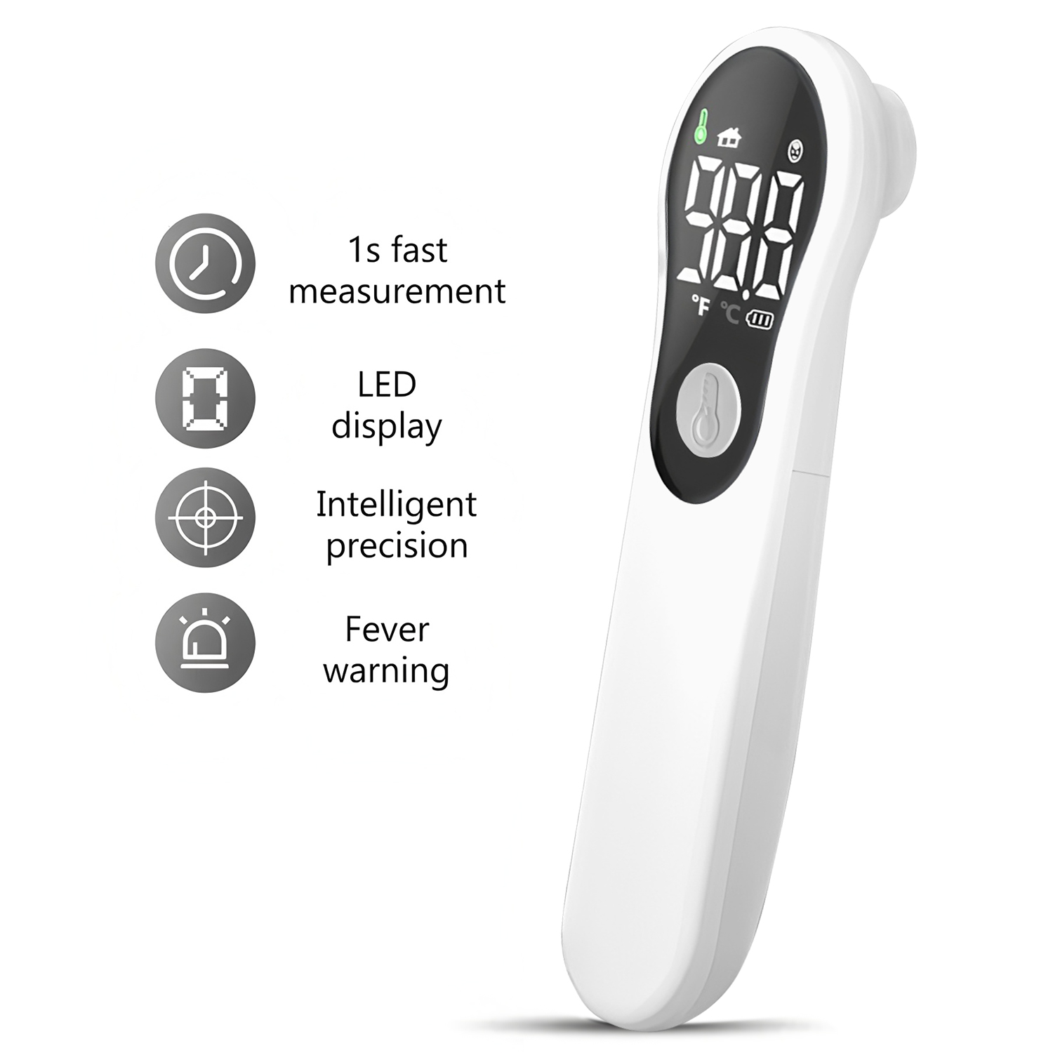 Industrial Laser Temperature Sensor - Medical Household Infrared Forehead Smart Digital