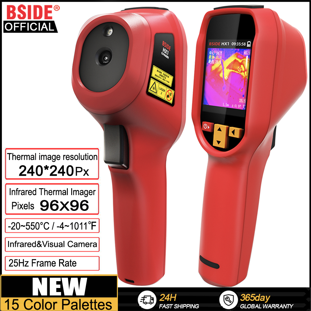 Industrial Laser Temperature Sensor - BSIDE Thermal Imager Camera HX1 Laser
