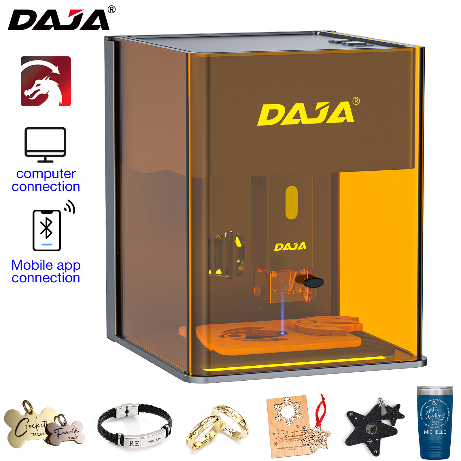 DAJA DJ6 Pro Mini Laser Engrav – обзор и цена Industrial Laser Technology