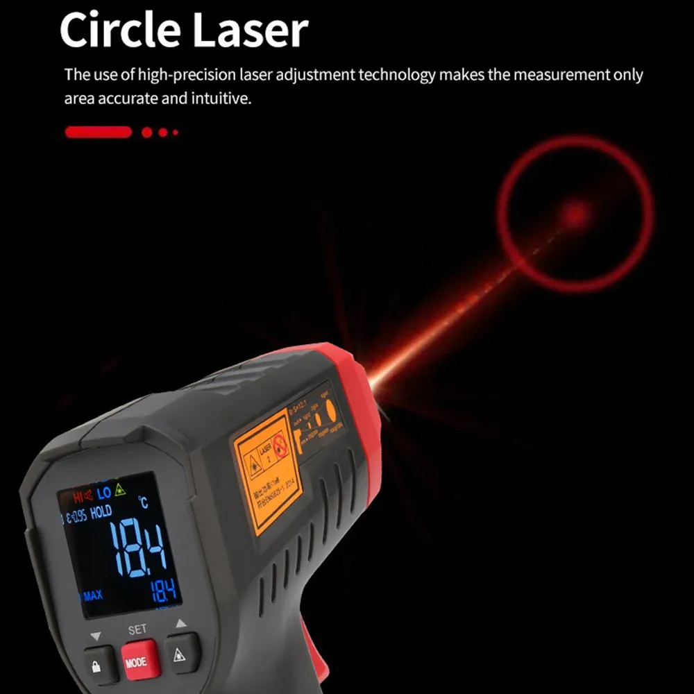 UNI-T UT306S UT306C Digital Th – обзор и цена Industrial Laser Gun