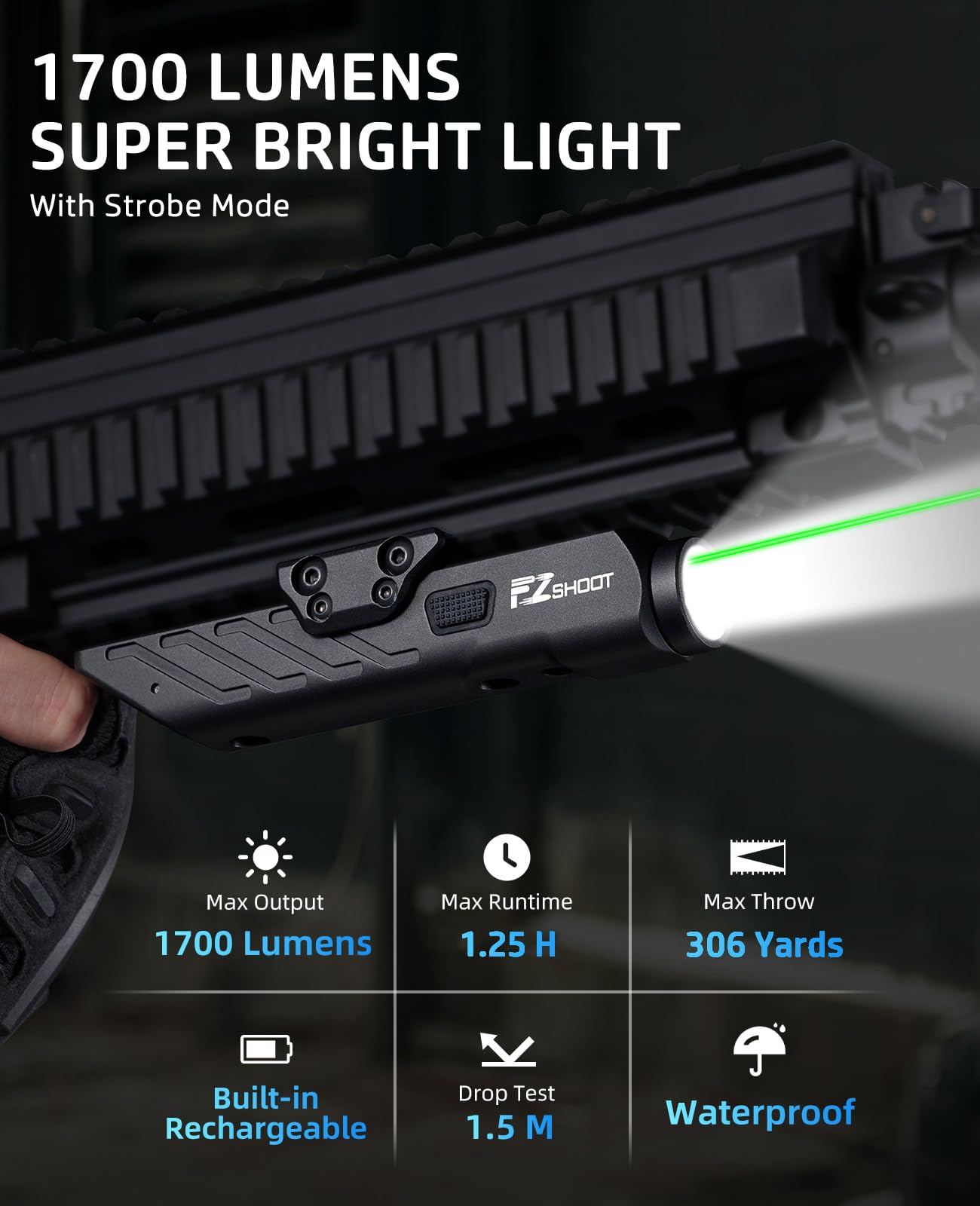 EZshoot 1700 Lumens Laser Ligh – обзор и цена Industrial Laser Beam