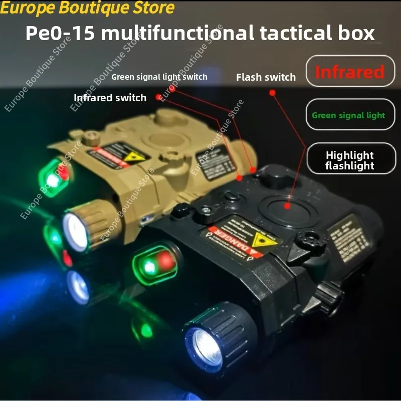 NEW PEQ15 Laser Box Flashlight – обзор и цена Industrial Laser Gun