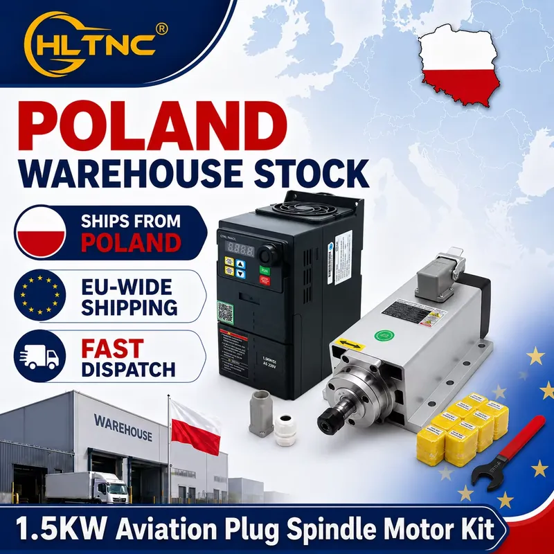 EU Poland Shipped 1.5kw 3.5kw  – обзор и цена Cnc Spindle Motor