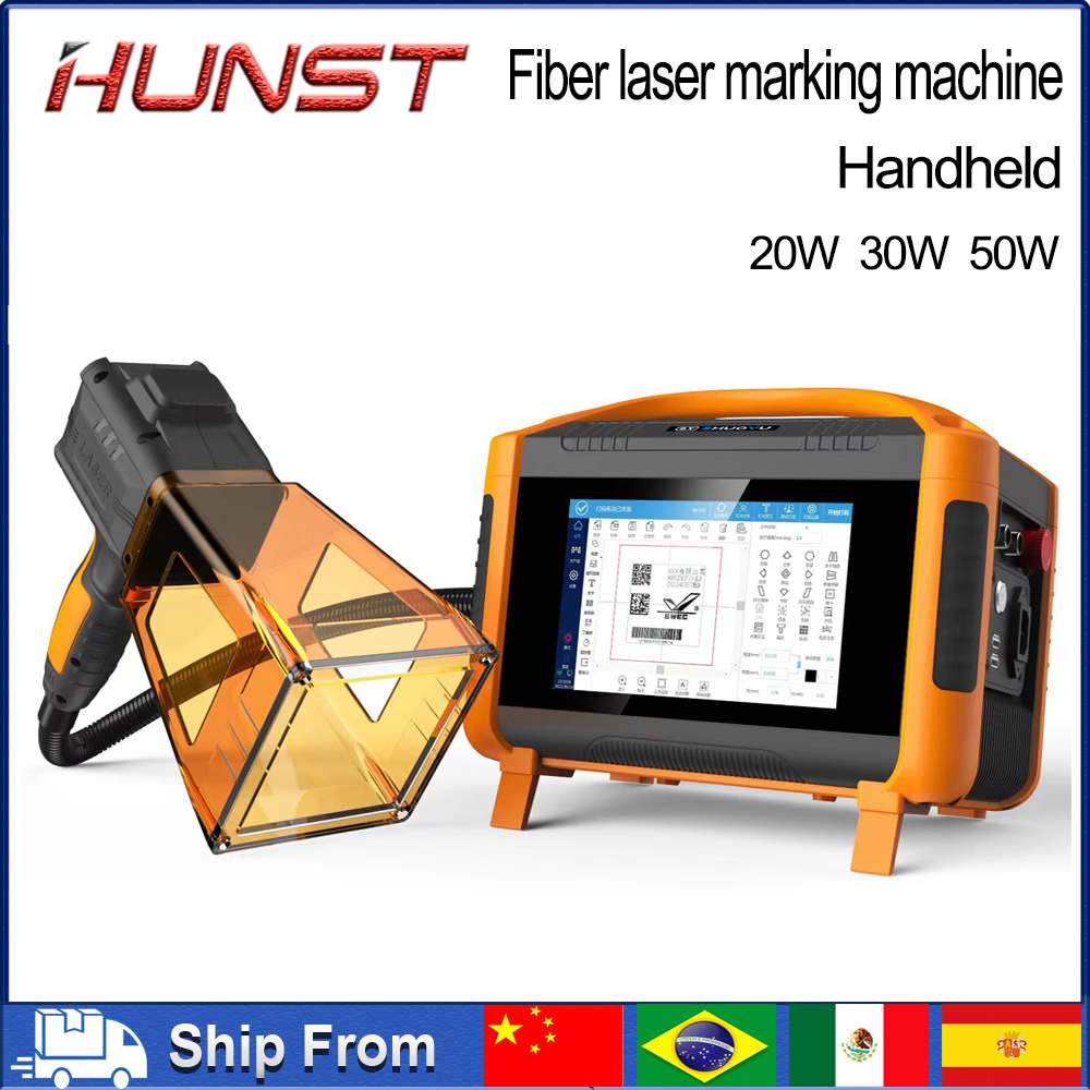 HUNST 30W Portable Hand-held F – обзор и цена Industrial Laser Engraving Machine