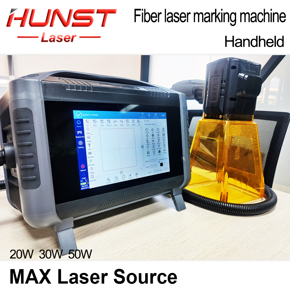 HUNST 30W Portable Hand-held F – обзор и цена Industrial Laser Engraving Machine