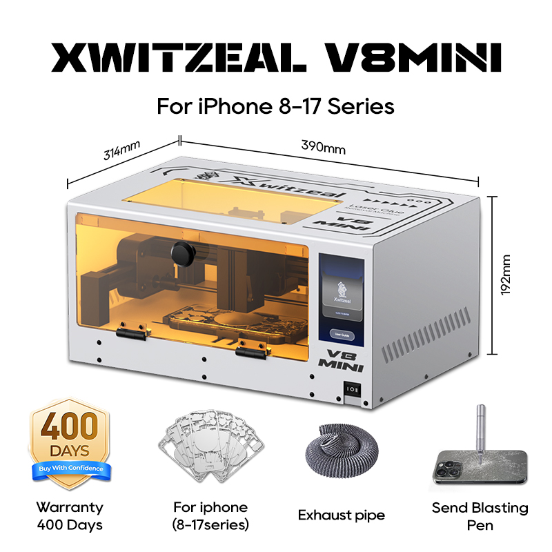 Xwitzeal® V8 MINI Laser Glue R – обзор и цена Industrial Laser Removal