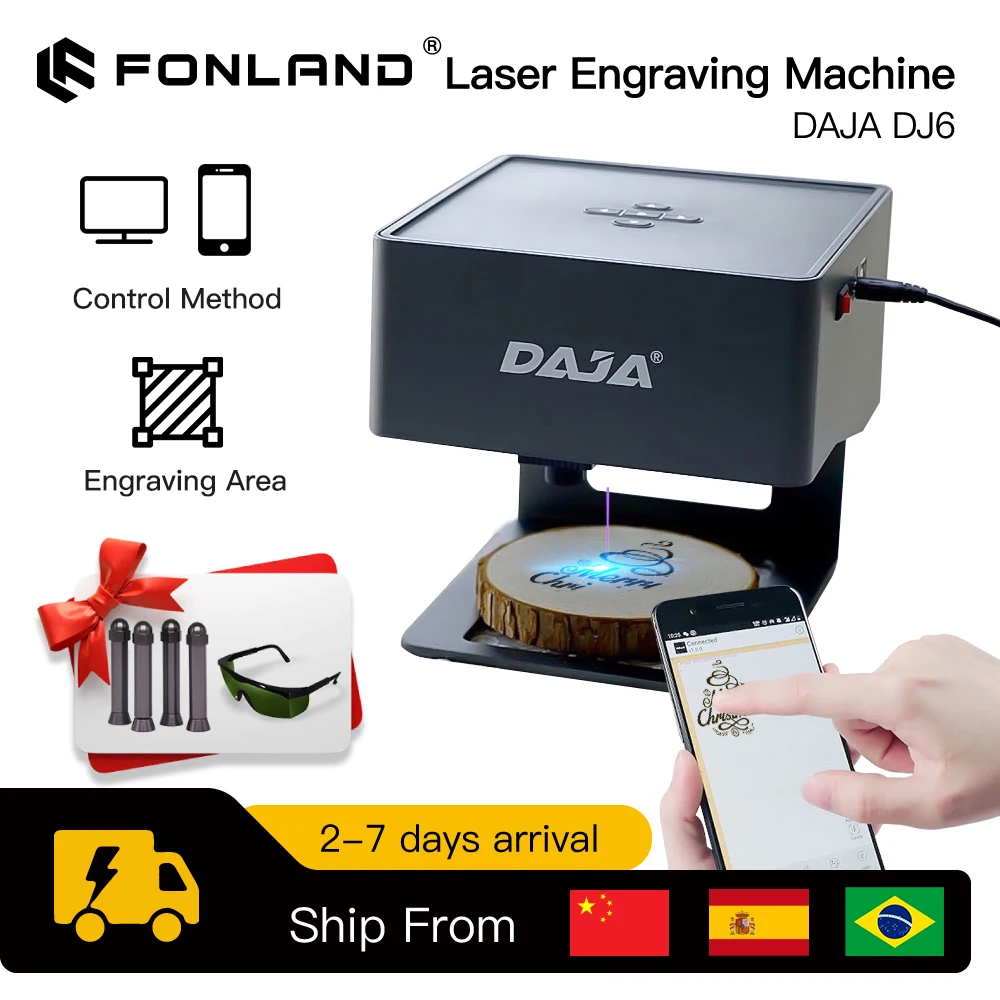 DAJA Laser Engraver CNC DIY DJ – обзор и цена Industrial Laser Engraving Machine