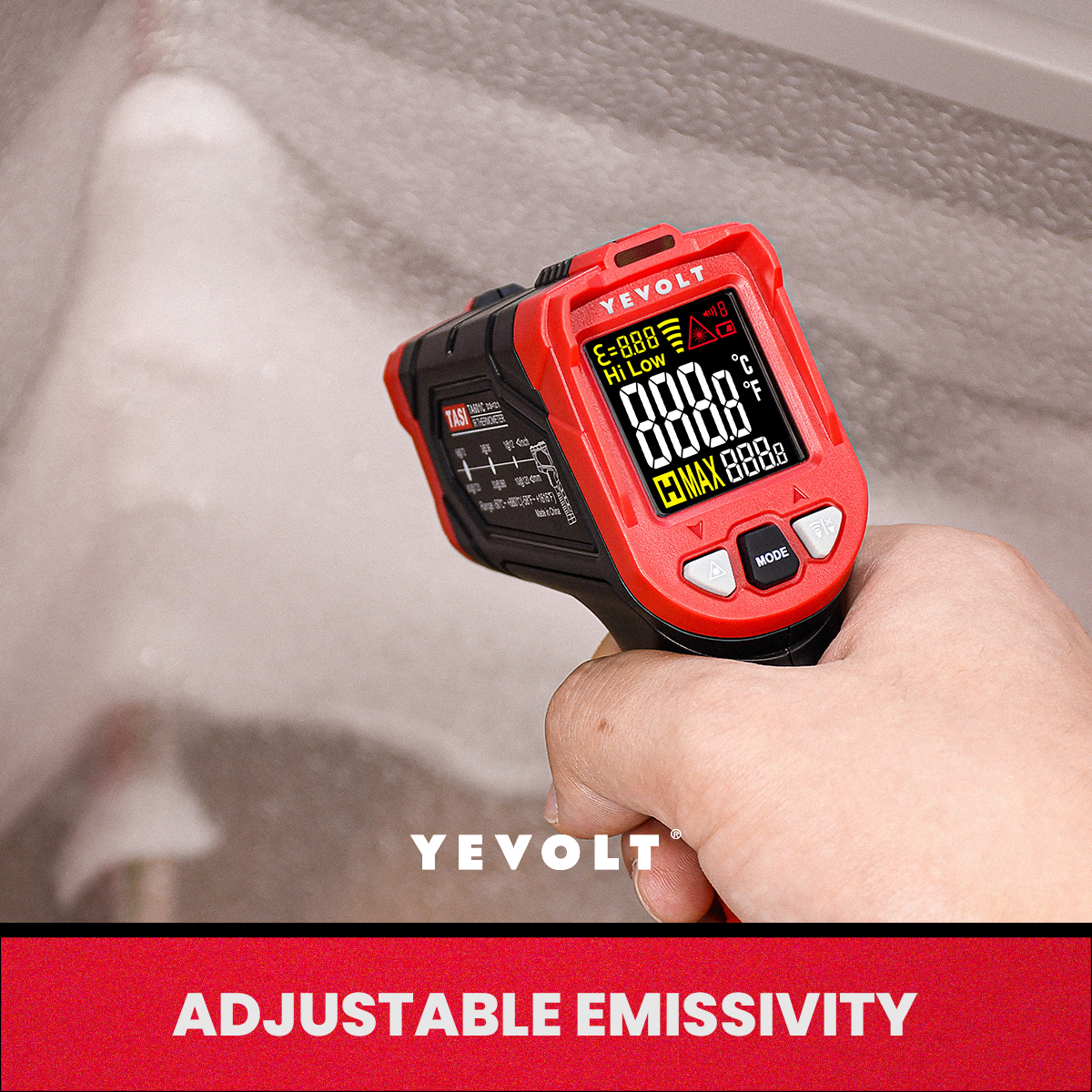 YEVOLT TA601 Series Digital In – обзор и цена Industrial Laser Temperature Sensor