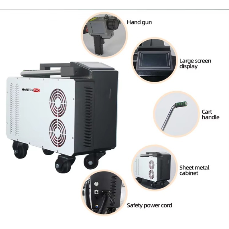 Portable Pulse Fiber 300W Lase – обзор и цена Industrial Laser Cleaning