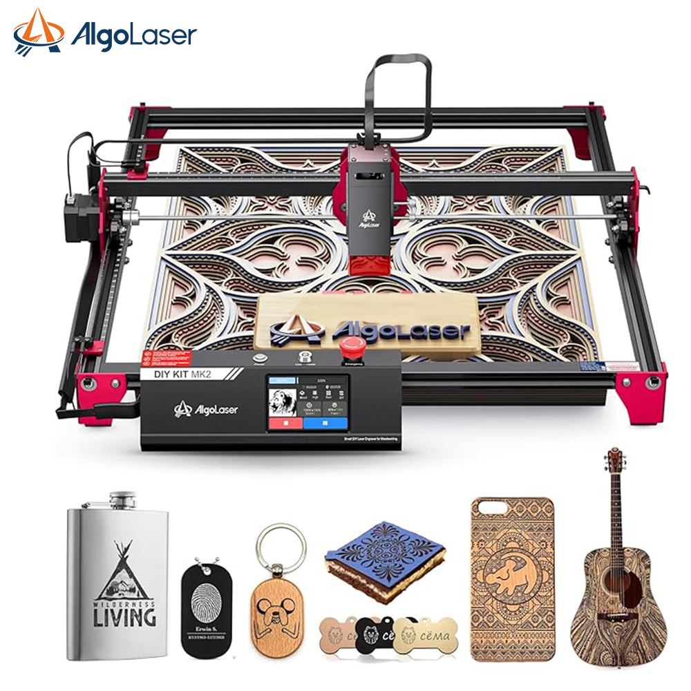 AlgoLaser DIY KIT MK2 10W Lase – обзор и цена Industrial Laser Engraving Machine