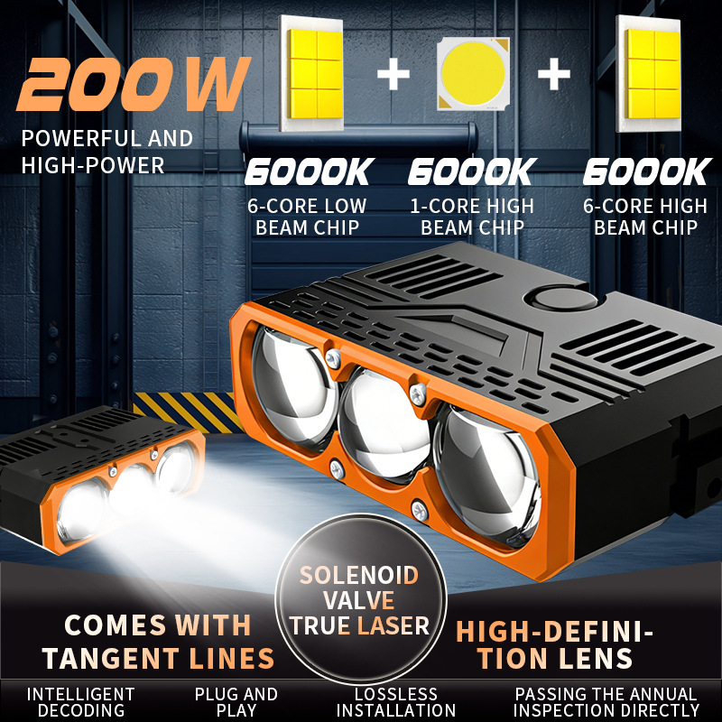 200W 3-Eye Lens High Power Las – обзор и цена Industrial Laser Beam