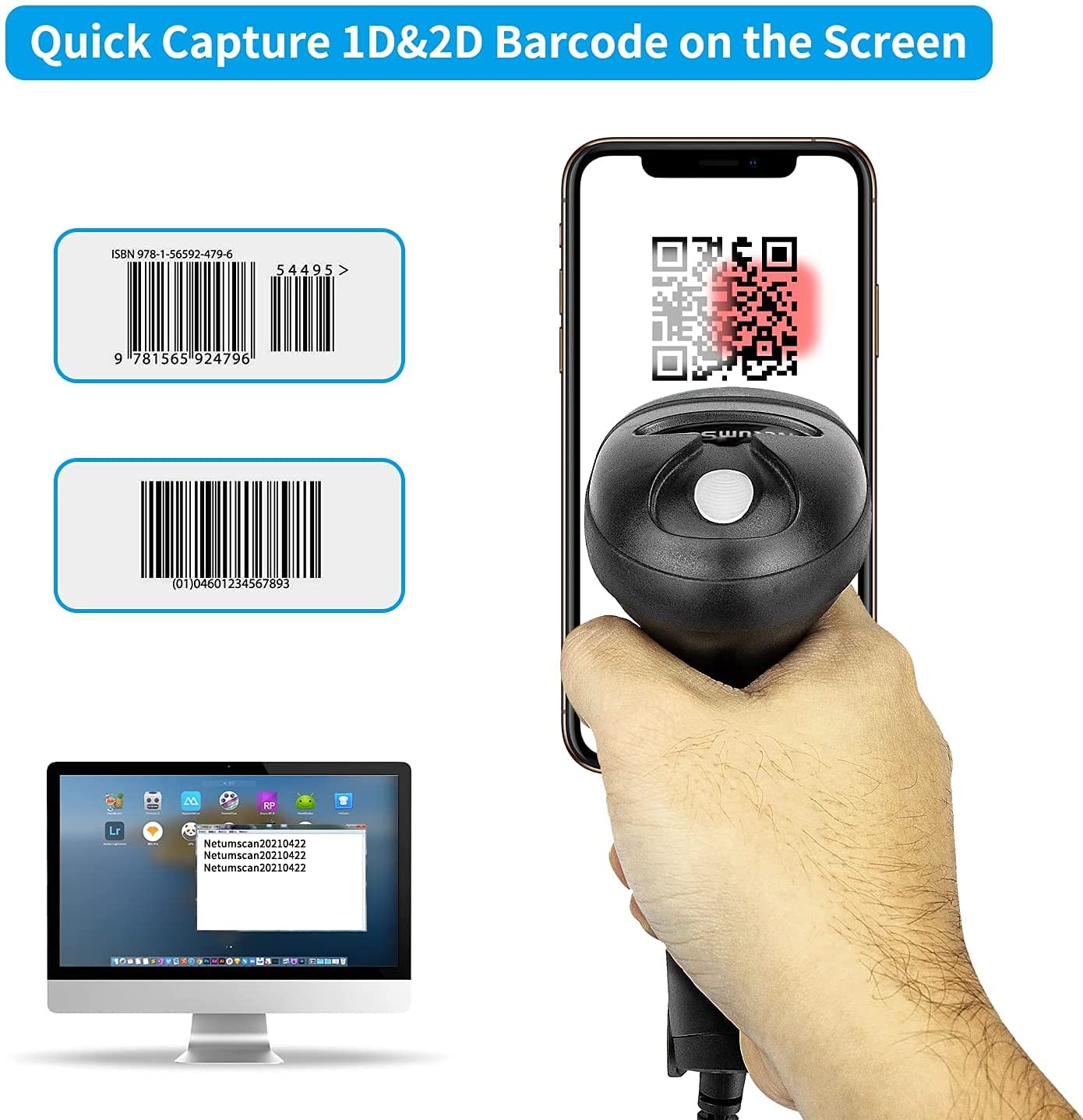 NETUM L5 Wired 2D Barcode Scan – обзор и цена Industrial Laser Beam