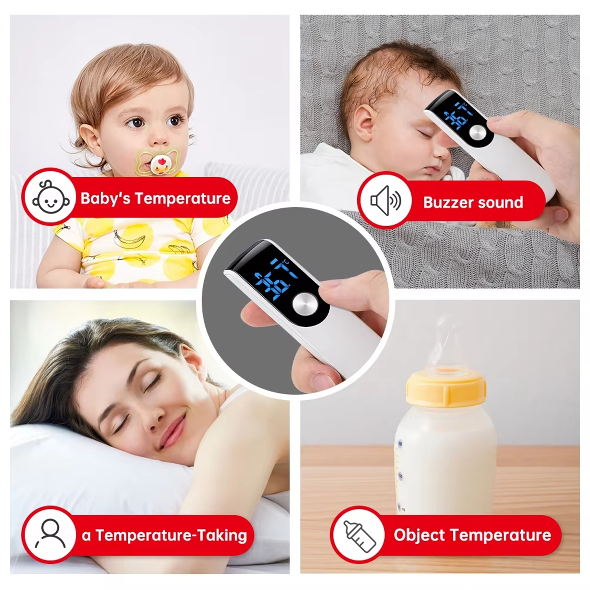 Infrared Fever Thermometer Med – обзор и цена Industrial Laser Temperature Sensor