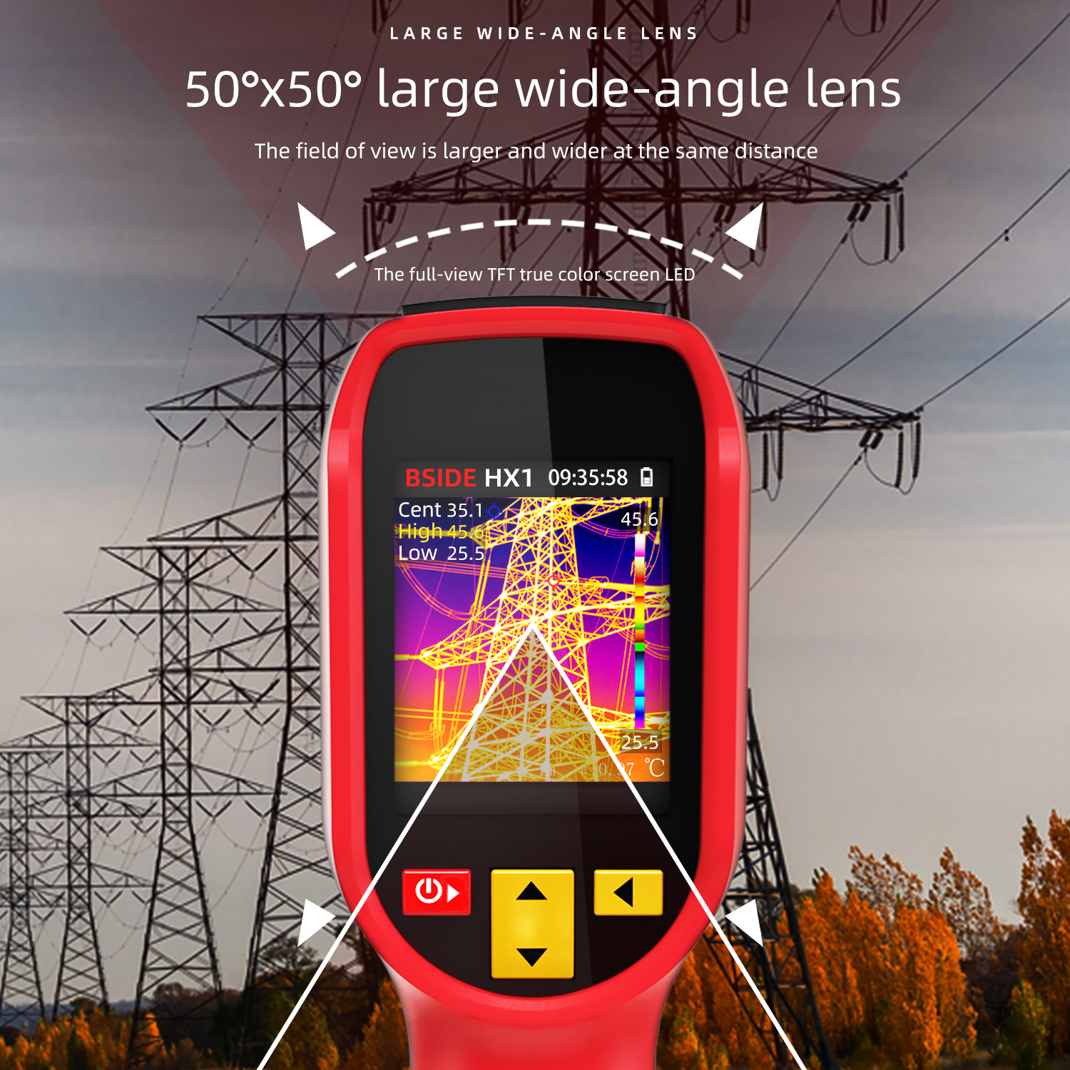 BSIDE Thermal Imager Camera HX – обзор и цена Industrial Laser Temperature Sensor