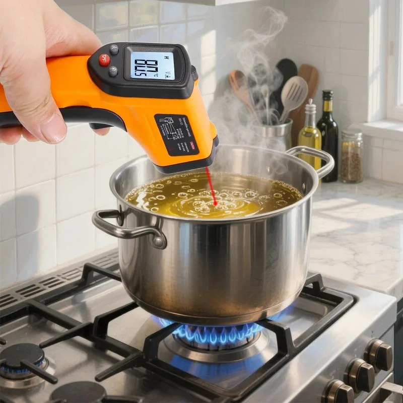 Handheld Infrared Thermometer  – обзор и цена Industrial Laser Temperature Sensor