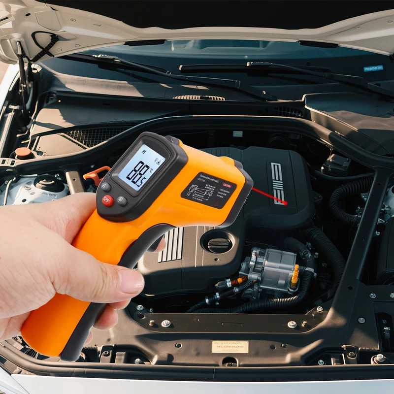 Handheld Infrared Thermometer  – обзор и цена Industrial Laser Temperature Sensor