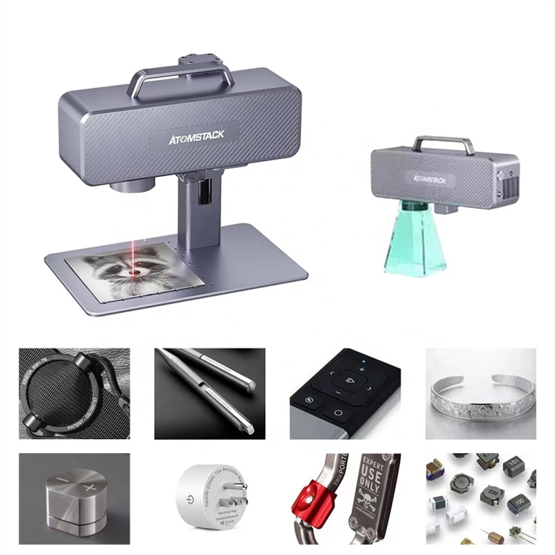 ATOMSTACK M4 Desktop Mini Hand – обзор и цена Industrial Laser Printer