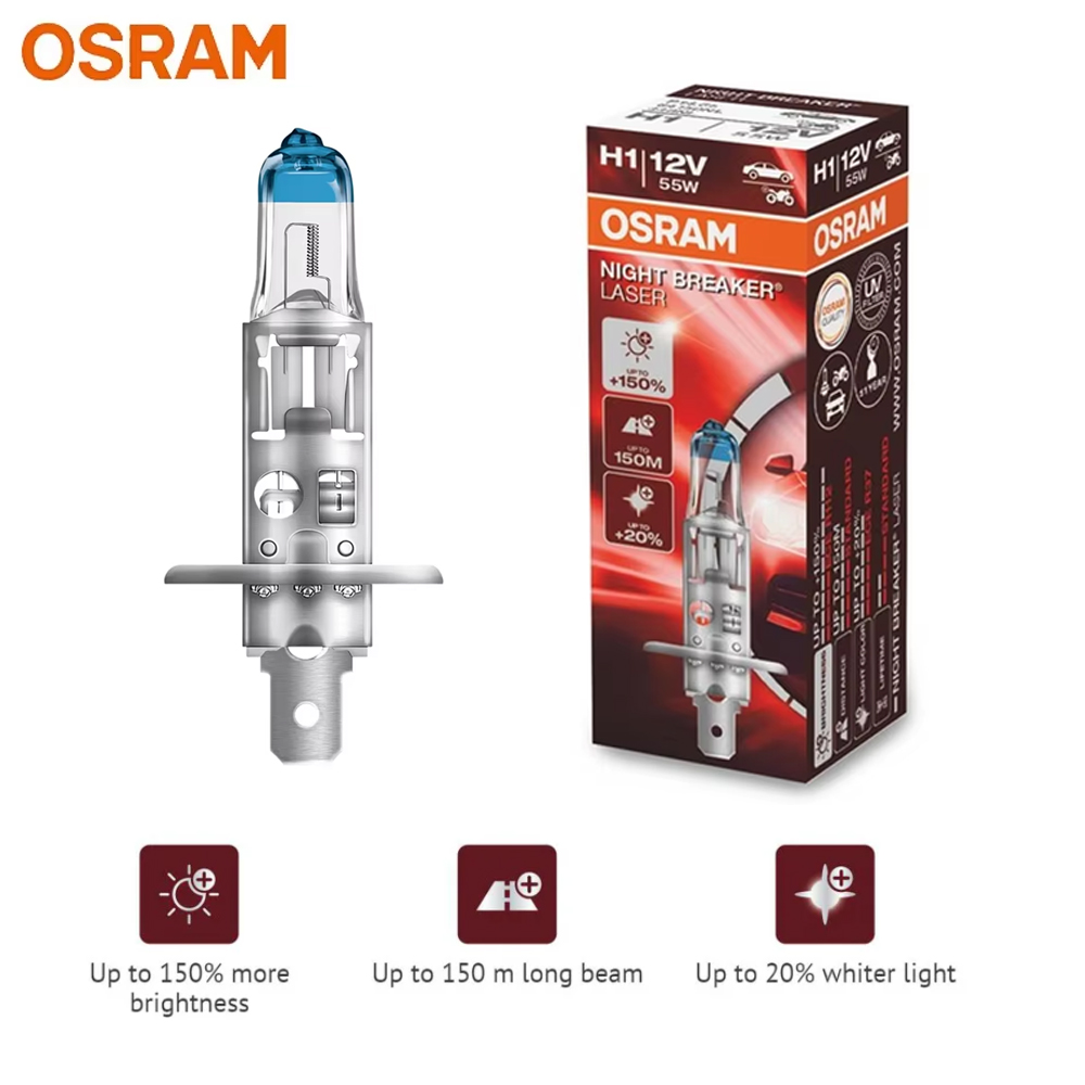 OSRAM Night Breaker Laser H1 H – обзор и цена Industrial Laser Beam